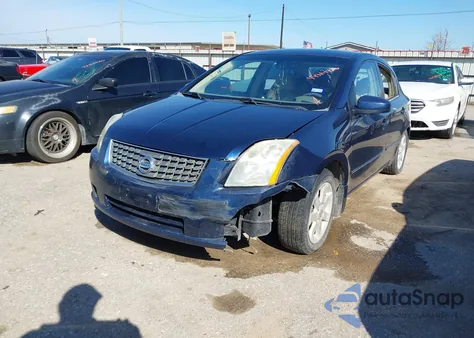 2007 Nissan Sentra 2.0S z USA, uszkodzony, nr VIN 3N1AB61E77L654294
